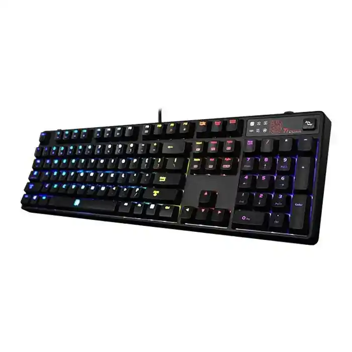 Tt eSports Poseidon Z RGB LED Tt Brown Switch Quiet Mechanical Gaming Keyboard